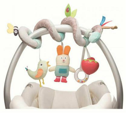 Taf Toys Σπιράλ Παιχνίδι Κούνιας και Καροτσιού Garden για Νεογέννητα