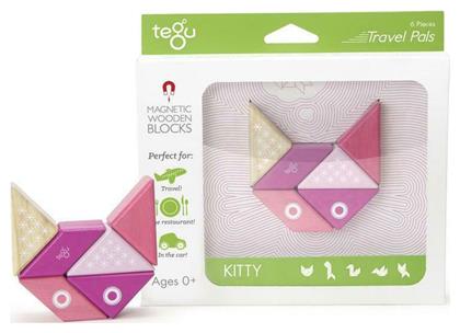 Travel Pals - Kitty Γρίφος από Ξύλο για 1+ Ετών C02G0550025 Tegu από το E-gadgets