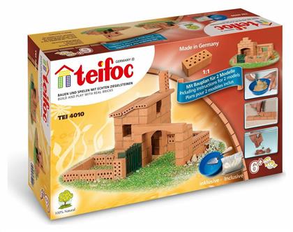 Παιχνίδι Κατασκευών Ξύλινo Καλύβα για Παιδιά 6+ Ετών Teifoc