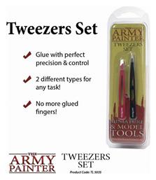 Tweezers Set Λαβίδα Μοντελισμού 2τμχ The Army Painter