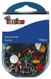 100 Drawing Pins 10mm 000646653 The Littlies