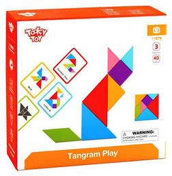 Tangram Παζλ από Ξύλο για 3+ Ετών TY879 Tooky Toys