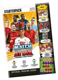 Match Attax Ucc 2024-25 Κάρτες Starter Pack Άλμπουμ + 27 Κάρτες Topps