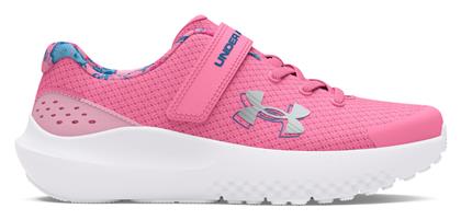 Αθλητικά Παιδικά Παπούτσια Running Surge 4 Sunset Pink / Pink / Metallic Silver Under Armour από το Z-mall