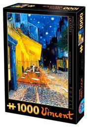 Vincent Van Gogh: Cafe Terrace at Night 1000pcs - D Toys