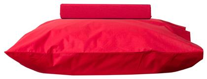 Σετ Βρεφική Παπλωματοθήκη με Μαξιλαροθήκη Κόκκινο 120x160εκ. Viopros