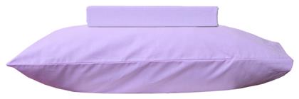 Σετ Βρεφική Παπλωματοθήκη με Μαξιλαροθήκη Λιλά 120x160εκ. Viopros
