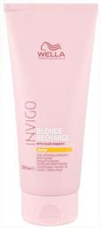 Professionals Invigo Blonde Recharge Warm Blonde Conditioner για Προστασία Χρώματος για Βαμμένα Μαλλιά 200ml Wella