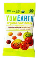 Organic Sour Beans με Γεύση Φρούτων 50gr YumEarth